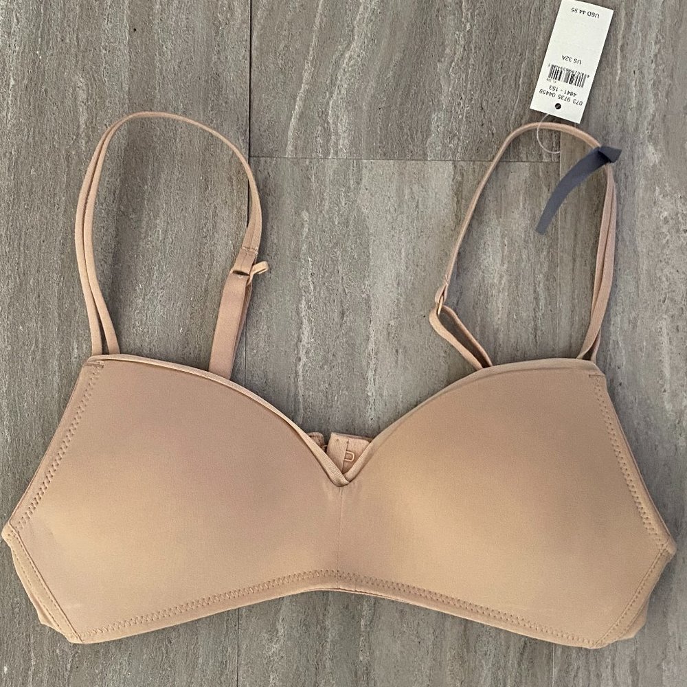 New with Tags Nude Tan Aerie Bra Size 32A Wireless